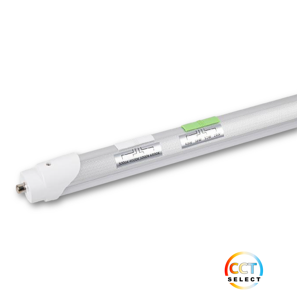 8FT T8 Bypass Selectable 4WTT 4CCT - Candex Lighting