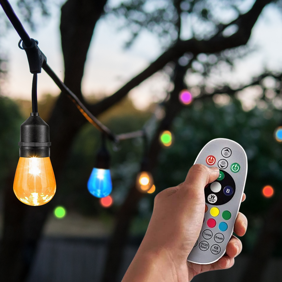 24FT RGBW Sound Sync Candex Lighting