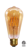 ST19 60W-Equal 2200K Amber