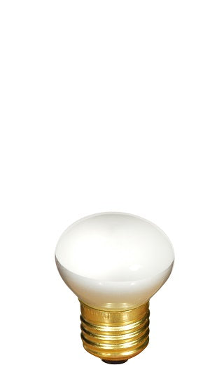25W R14 Frosted Reflector Bulb – E17 Intermediate Base, 120V, 2700K Warm White – Dimmable