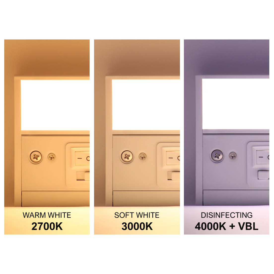 Antibacterial 24" Under Cabinet 3CCT